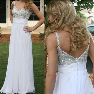 White Prom Dress